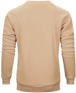 Sweat-shirt à col rond à manches longues, sweat-shirt uni 100% coton, hiver, OEM personnalisé - Product Image 3