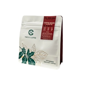 Café Robusta en grains entiers de qualité supérieure, torréfaction Full City, certifié biologique, approvisionnement industriel, sac neutre - Product Image 1