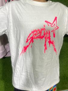 2025 hommes décontracté respirant coton T-Shirts personnalisé imprimé Logo col rond manches courtes tissu usé été T-Shirts - Product Image 5