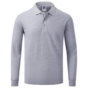 เสื้อโปโลแขนยาวคลาสสิกสำหรับผู้ชายและผู้หญิง ปักโลโก้บริษัท ออกแบบลายทีม งานพิมพ์  ลำลอง สีพื้น  ปักลาย - Product Image 4