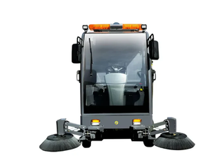 Mejor Precio 2026: Barredora Industrial Eléctrica Grande para Calles con Cubierta - Product Image 1