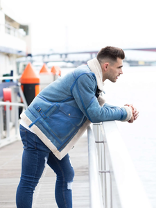 Chaquetas de cuero auténtico para hombre y mujer, chaquetas de motorista, chaquetas de cuero personalizadas - Product Image 5