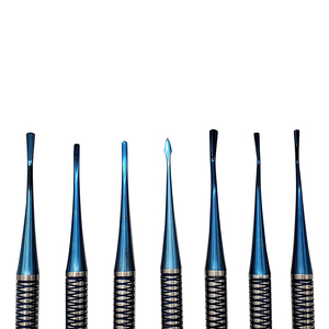 ชุดเครื่องมือทำฟันสำหรับผ่าตัด7ชิ้นถาดเทปคาสเซ็ตเครื่องมือสอดใส่ - Product Image 1