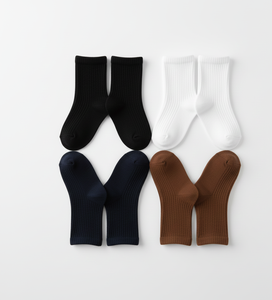 Chaussettes pour enfants PlayNest en coton, douces, respirantes, en tissu extensible, multicolores, conçues pour un confort doux - Product Image 6