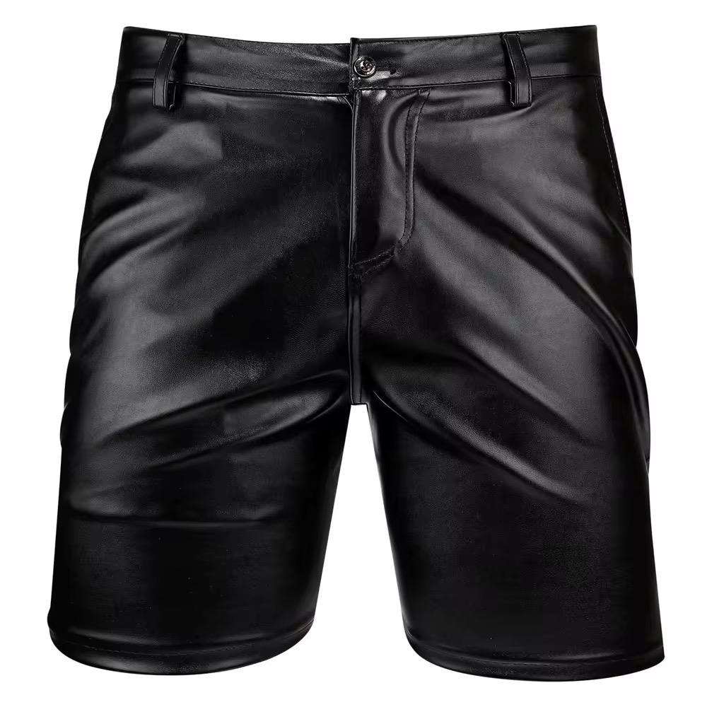 Leather Shorts Men Breathable Waterproof Windproof Mens Shorts Men