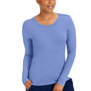 Sous-vêtements médicaux pour femmes, doux et extensibles, à col haut, avec logo imprimé, sous-vêtements pour infirmières - Product Image 4