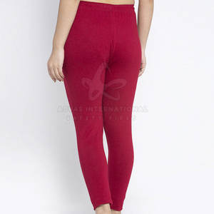 Pantalones de Yoga de Cintura Media para Mujer, de Alta Calidad, Secado Rápido, Transpirables, Diseño Sólido, Leggings con Cintura Elástica, Spandex/Poliéster - Product Image 3