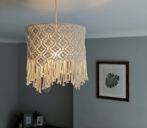 Meilleure vente abat-jour en macramé fait à la main pour la décoration intérieure | Abat-jour de qualité supérieure au prix de gros - Product Image 4