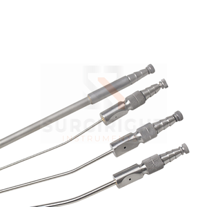 Tubo de succión Frazier de acero inoxidable de alta calidad totalmente reutilizable por Surgiright Instruments - Product Image 1