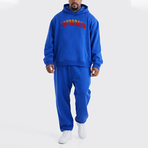 Nueva llegada invierno sólido cremallera sudaderas con capucha personalizado jogging pantalones hombres peso pesado transpirable secado rápido algodón entrenamiento desgaste - Product Image 4