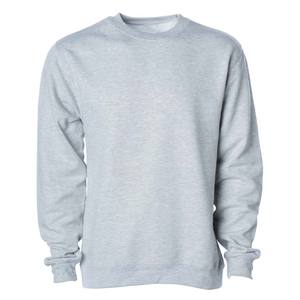 <b>Mens</b> Warm <b>Grey</b> Unlined Crewneck <b>Fleece</b> Sweatshirts Heavyweight Thick Thermal Cotton Hoodies - Product Image 6