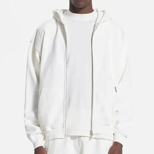 Nouveau design 2024 – Sweat à capuche oversize personnalisé pour homme, très tendance, thermique, 100 % coton respirant, coloris uni, idéal pour l'hiver - Product Image 5