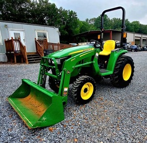Johhn Deere 40 Hp Compact Farm Tractor With Front Bucket Gear Drive 4Wd Wheel Tractor Green Multifunctional - Product Image 2