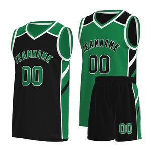 Uniforme de basket-ball personnalisé, antibactérien, confortable, élégant, respirant, séchage rapide, 100% polyester, vêtements de sport, design classique - Product Image 6