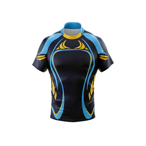 Top Jersey Venta al por mayor Camisetas de Rugby Ropa deportiva Camisetas y pantalones cortos de Rugby para adultos Uniforme de Rugby - Product Image 4