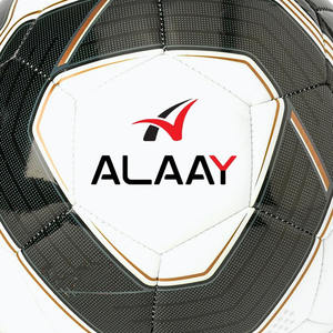 Alaay Vente en gros LOGO personnalisé Ballon de football personnalisé Meilleur prix Cousu à la machine Taille 5 pour l'entraînement et le match - Product Image 2