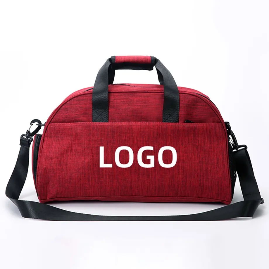 Custom Logo Large Capacity Waterproof Gym Travel Luggage Duffel Bag Mens Sports Travel Bag