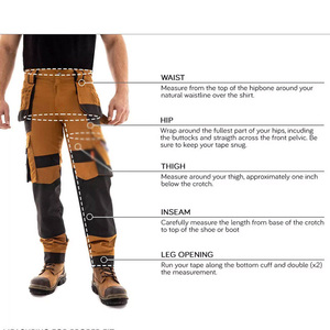 กางเกงช่างหลายกระเป๋าสำหรับงานอุตสาหกรรม - Product Image 6