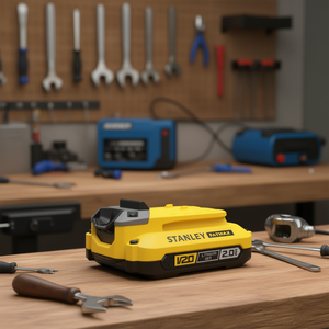 เครื่องมือไฟฟ้าแบตเตอรี่ลิเธียม Stanley 18V 2.0 AH - Product Image 3