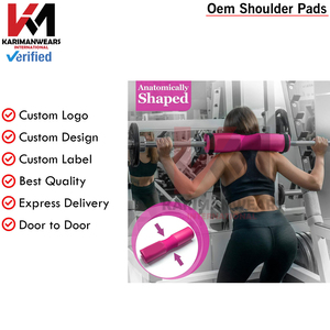 New Arrival Soft Foam Barbell <b>Pad</b> Ultimate Neck & Shoulder Protection <b>Hip</b> Thrust <b>Pads</b> Gym Squats Weightlifting Barbell <b>Pad</b> - Product Image 5