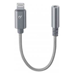 Câble adaptateur et convertisseur audio Lightning Grey Music Enabler 0,1 m - Product Image 1