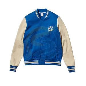 แจ็กเก็ตเบสบอลผ้าใบใส่ได้ทั้งชายและหญิงกันน้ำออกแบบได้ตามที่ต้องการสำหรับฤดูหนาว - Product Image 3