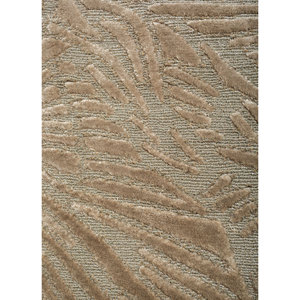 Alfombra de Bambú y Seda Azalea Green, Tejida a Mano, con Diseño Floral, 9x12, para Sala de Estar, Decoración para Adolescentes, Aibz-1031 - Product Image 3