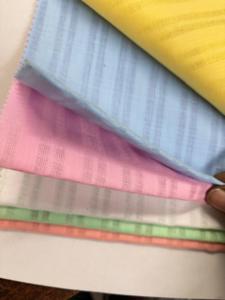 Tissu de chemise de qualité supérieure en coton rayé effet lin teint en fil, pour l'exportation internationale - Product Image 2