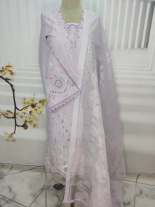 Vestido informal sostenible musulmán islámico Shalwar Kameez para mujeres Nuevo diseño indio pakistaní señoras trajes Casuales - Product Image 2