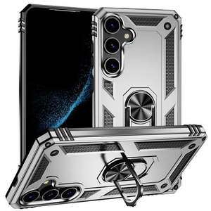เคส Samsung Galaxy S25 Plus และ Samsung Galaxy S24 Plus พร้อมขาตั้งแบบวงแหวนและแม่เหล็ก รุ่นพรีเมียม - Product Image 1