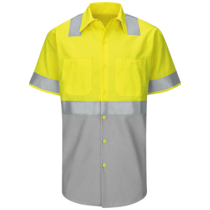 เสื้อทำงานอเนกประสงค์สำหรับสำนักงานและไซต์งาน ดีไซน์ทันสมัยแบบติดกระดุม ผลิตจากผ้าฝ้ายผสมที่ระบายอากาศได้ดี ผลิตในประเทศปากีสถาน - Product Image 1