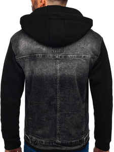 Stock prêt de veste en jean hiver chaud extérieur veste décontractée vente en ligne personnalisé mode respirant veste en jean - Product Image 2