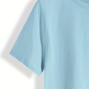 เสื้อยืดผู้หญิงอายุน้อยผ้าฝ้าย100% โอเวอร์ไซส์ออกแบบใหม่ตกแต่งโลโก้ - Product Image 1