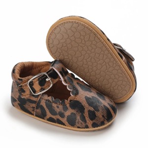 Automne nouveau bébé chaussures chaussures de marche Style britannique rétro petites chaussures en cuir semelle résistante à l'usure semelle souple anti-dérapant - Product Image 2