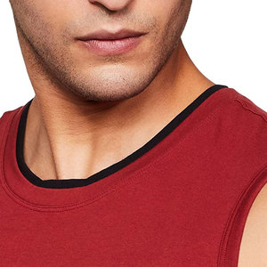 OEM servicio Tank Top Gimnasio Ropa Culturismo Hombres algodón camiseta sin mangas fitness entrenamiento hombres camiseta sin mangas - Product Image 3