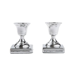 Latest Design Metal <b>Taper</b> <b>Candle</b> Holder for Home & Wedding Table Decorative Silver Finished Handmade <b>Candle</b> <b>Taper</b> - Product Image 3