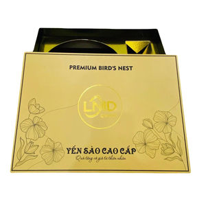 Custom Logo Foldable Coated Paper Shipping Carton Box Gold Foil Printed Stamping for <b>Mascara</b> Loose Powder Packaging - Product Image 6