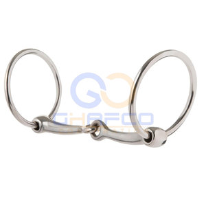 Mors d'équitation les plus vendus en acier inoxydable, finition lisse, pour un contrôle confortable - Product Image 5