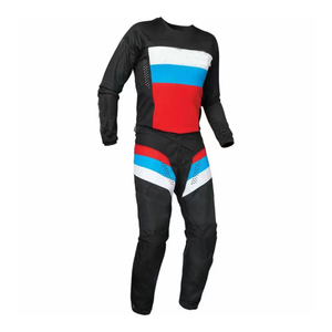 Adulto Racing MTB Off-Road Gear Set A prueba de viento Motocross Jersey y pantalones para bicicleta de carreras y montar MTB Set - Product Image 5