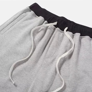 <b>Men</b> Shorts Drawstring Side Stripes Logo Customization <b>Trunks</b> Casual Sweat Shorts Breathable Running Sport Shorts - Product Image 5