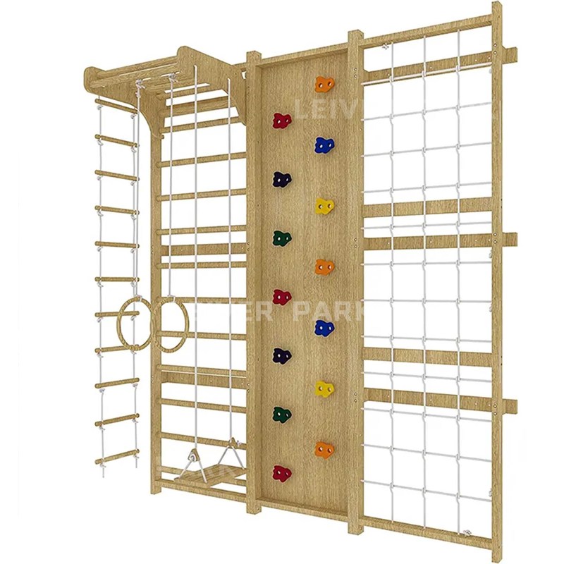 Wooden Kids Indoor Gym Exercise Fitness