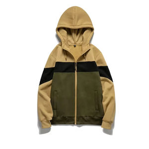 Sudadera con capucha con estampado de abullonado para hombre de peso pesado, sudaderas de algodón 100% de alta calidad, ropa de calle básica, mezcla de algodón para invierno - Product Image 1