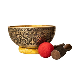 Cuencos Tibetanos para Meditación y Sanación, Acero Inoxidable Pulido, Tono Refinado, Hechos a Mano, para Yoga, Sanación Sonora y Bienestar Mental - Product Image 1