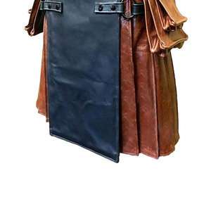 Meilleures ventes Kilts en cuir confortables de longueur régulière Nouveau style de kilts en cuir pour hommes Meilleur prix - Product Image 4
