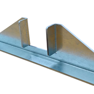 Pieza de chapa personalizada hecha de acero galvanizado con corte, doblado y estampado para montaje eléctrico e industrial - Product Image 2