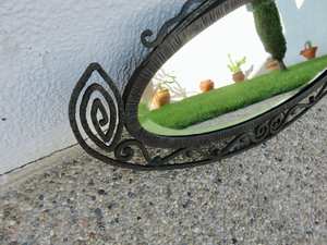 Silver mosaic <b>mirror</b>,<b>round</b> mosaic <b>mirror</b> - Product Image 3