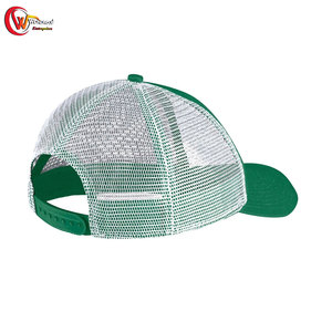 Chapeau de camionneur en maille vierge à 6 panneaux Casquette de baseball de sport en maille Casquette de camionneur personnalisée de haute qualité Snapback à vendre en gros - Product Image 2