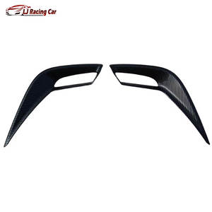 Kits de carrocería de coche con aspecto de fibra de carbono ABS, parachoques trasero, luz antiniebla, tapas de cubierta de lámpara para Toyota Corolla Cross X SUV XG10 2020-2025 - Product Image 4