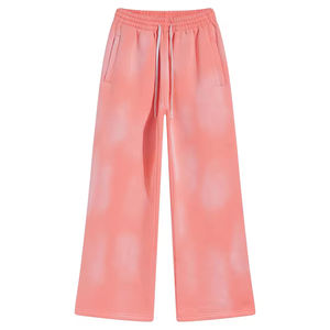 Pantalones Deportivos Desteñidos al Sol al por Mayor, Pantalones Deportivos de Algodón con Corte Acampanado Personalizados, Bordado Personalizado, Lavado Ácido, Pantalones para Hombre, Conjuntos Deportivos - Product Image 6