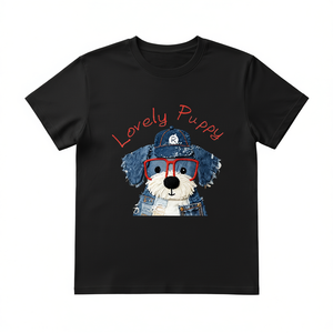 T-Shirt Unisex 100% Cotone 210GSM Stile Casual Vestibilità Oversize Modello Rose con Stampa DTG e Serigrafia - Product Image 2